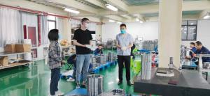 昨日，BYC91视频链接下载軸承迎來國外客戶進場參觀考察